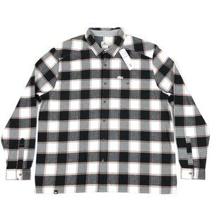 Lacoste Sport 3XL Plaid Flannel Button Front Shirt